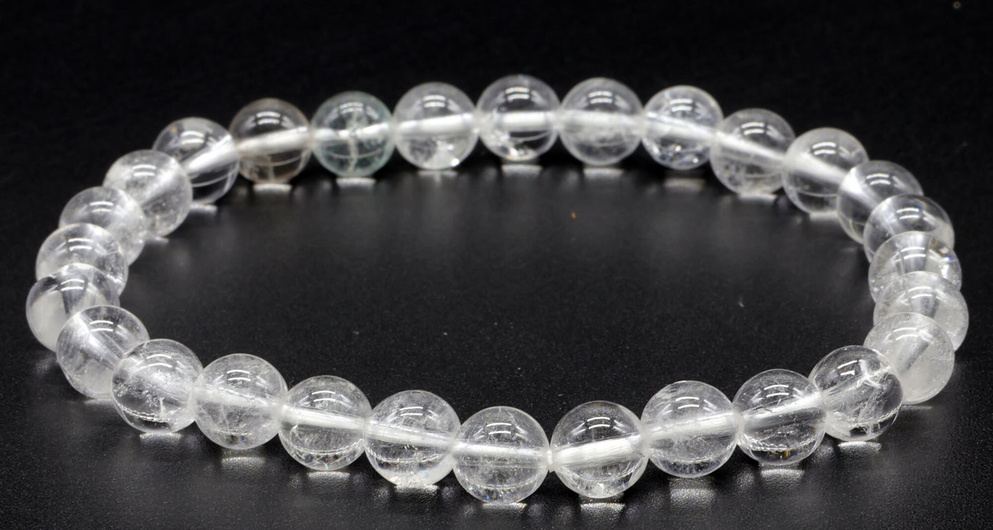 Bracciale Cristallo di Rocca 6mm