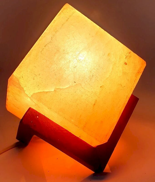 Lampada di Sale Cubo