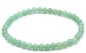 Bracciale Aventurina Verde perle 4mm