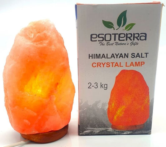 Lampada di sale grezza 2/3kg