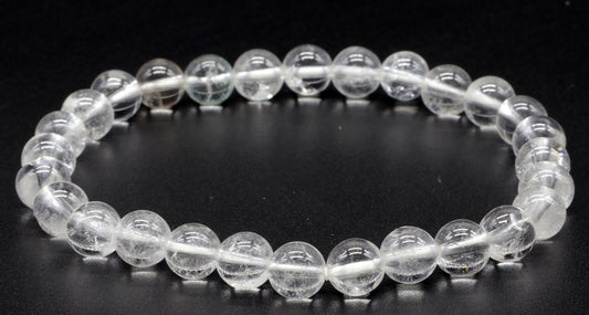 Bracciale Cristallo di Rocca 6mm